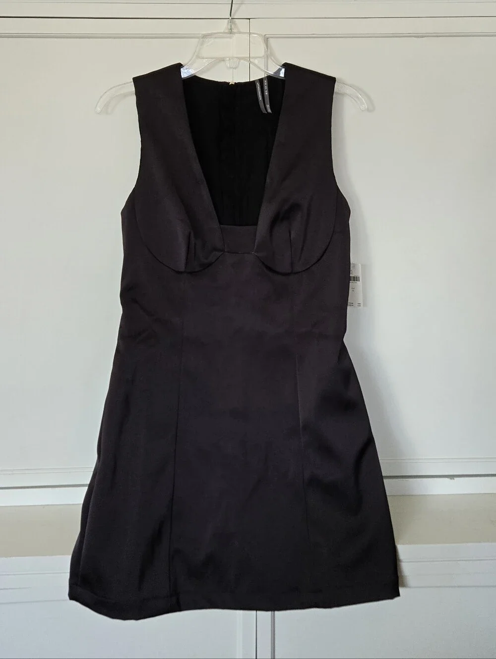 NWT Anthropologie Sleeveless Square-Neck Shift Mini Dress - Picture 3 of 7